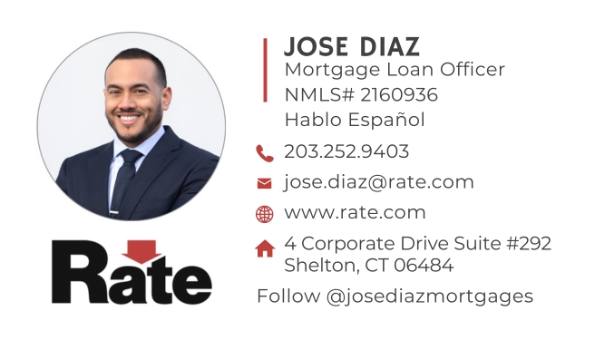 Jose Diaz — Rate Mortgage Loan Officer